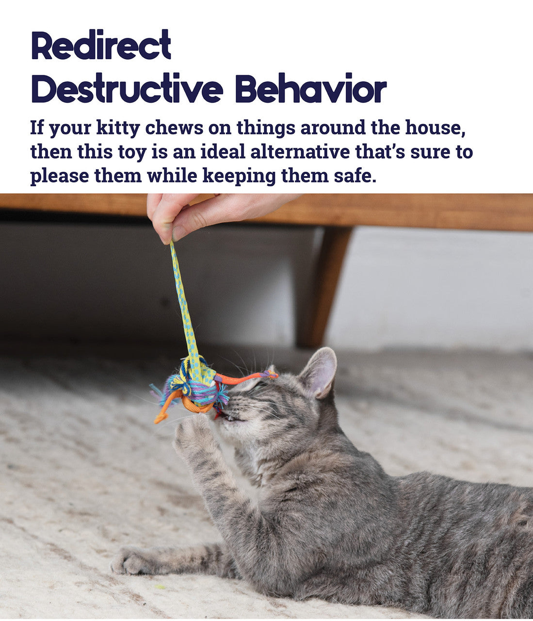 Petstages Cat Tons of Tails Cat Toy
