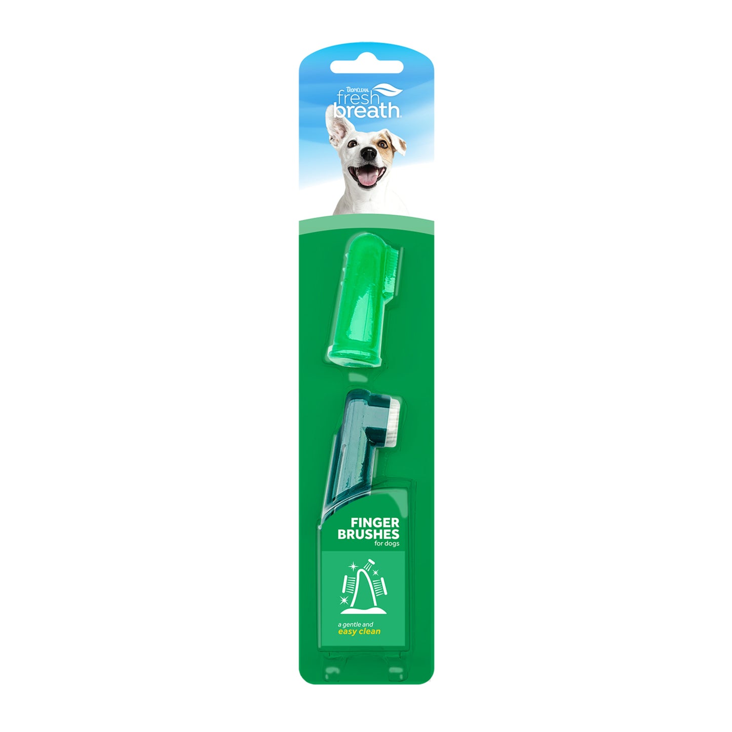 TropiClean Fresh Breath Finger Brush Dog Toothbrush
