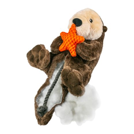 Tall Tails Dog Otter Rope Body Toy