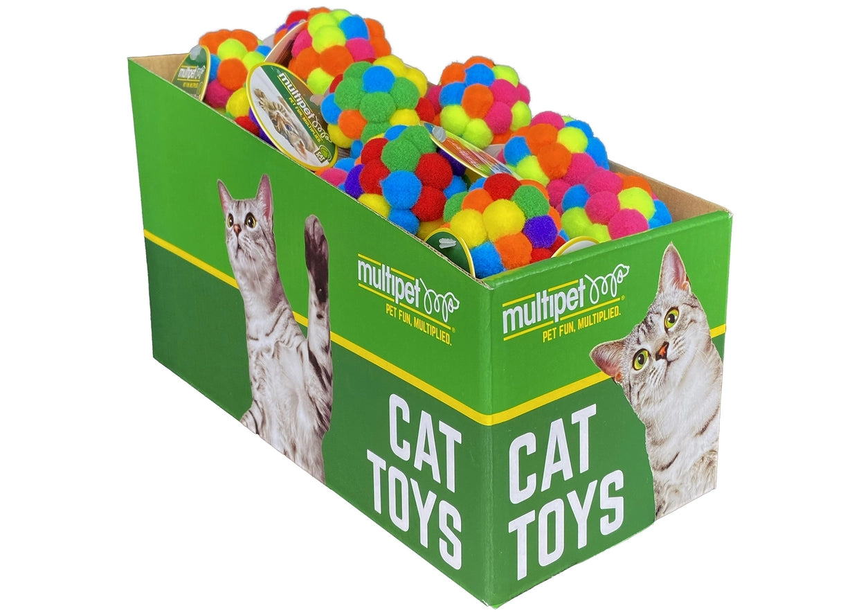 Multipet Cat PomPom Ball