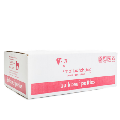 Smallbatch Dog Beef Frozen Patties