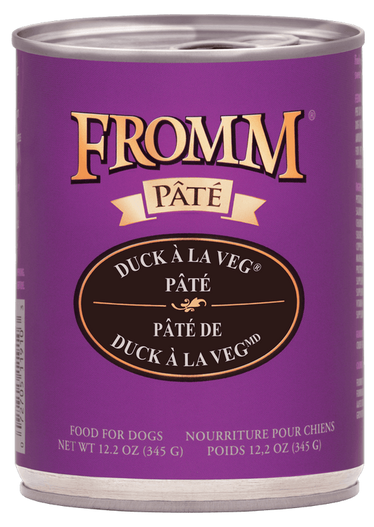Fromm Pate Adult Duck A La Veg Wet Dog Food