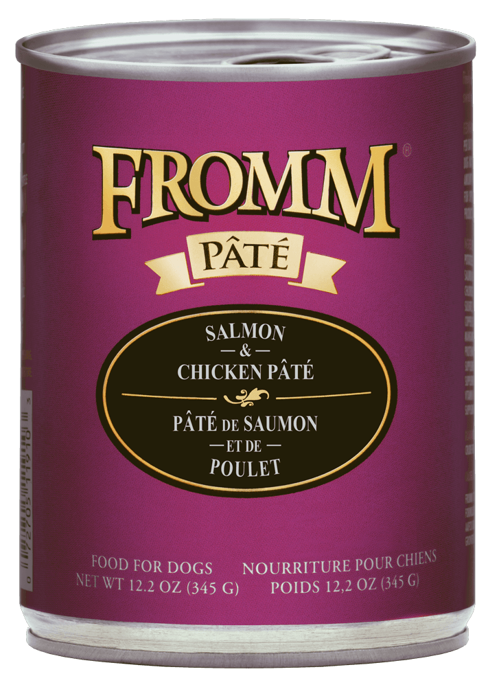 Fromm Gold Salmon & Chicken Pate Canned Dog Food