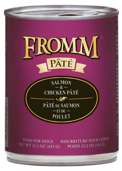 Fromm Gold Salmon & Chicken Pate Canned Dog Food