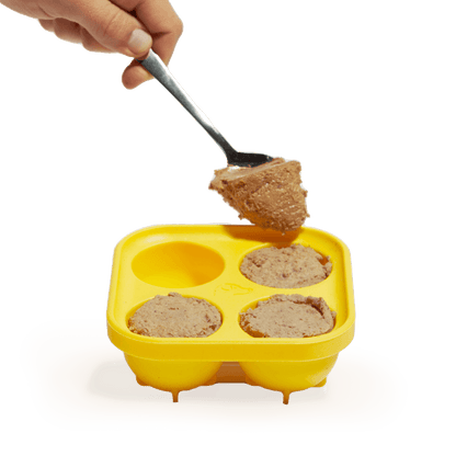 Woof Pupsicle Treat Tray Mold Treat Dispenser Dog Toy