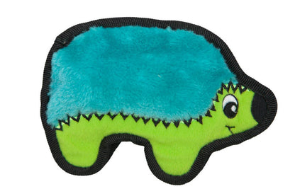 Outward Hound Invincibles Hedgehog Durable Toy, Turquoise, XS