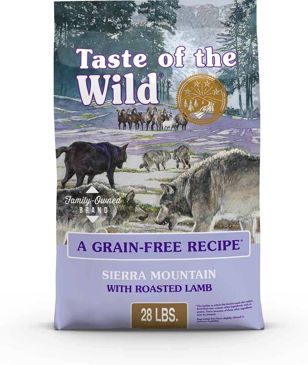 Taste of the Wild Dog Sierra Mountain Grain Free Dry Food