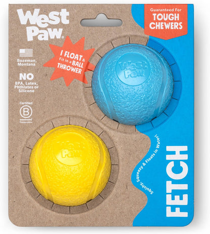 West Paw Dog Boundr Ball Chew Toy, 2 count