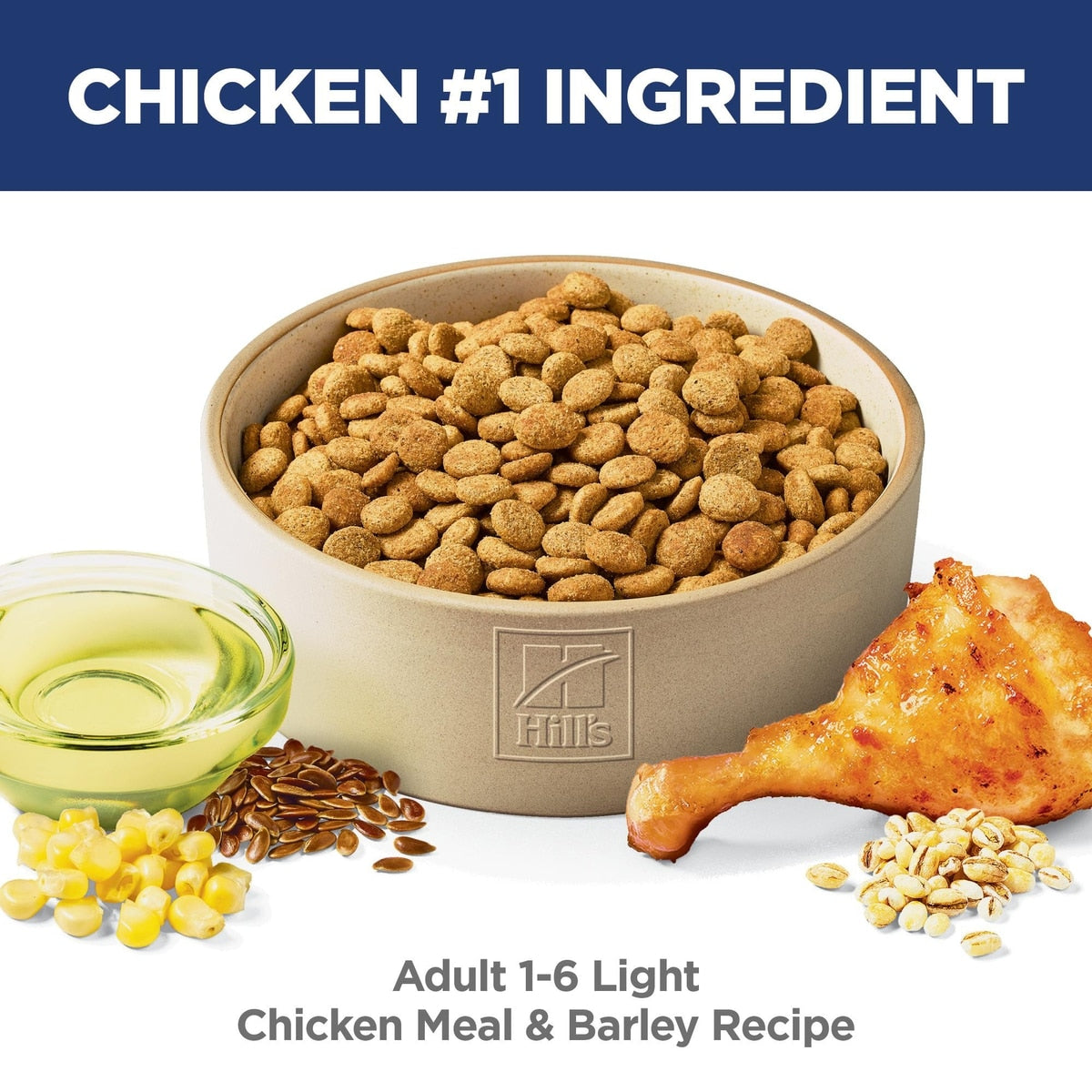 Hill's Science Diet Adult Light Weight Management with Chicken Meal & Barley Dry Dog Food