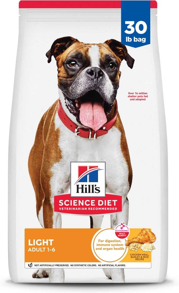 Hill's Science Diet Adult Light Weight Management with Chicken Meal & Barley Dry Dog Food