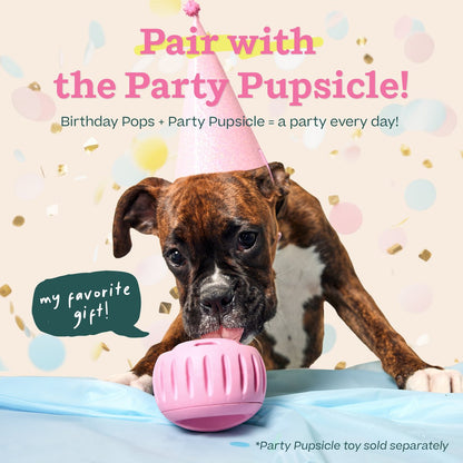 Woof Pupsicle Birthday Pops Dog Treats