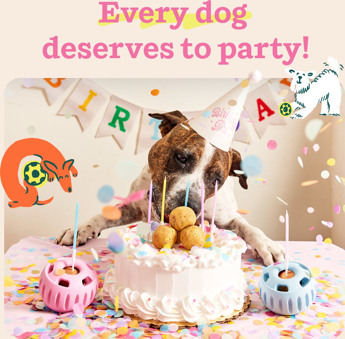 Woof Pupsicle Birthday Pops Dog Treats