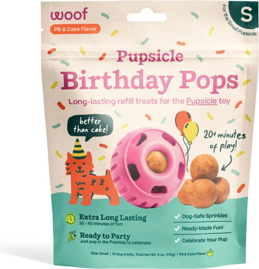 Woof Pupsicle Birthday Pops Dog Treats