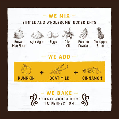 Earth Animal No-Hide Dog Pumpkin Spice Roll Treat
