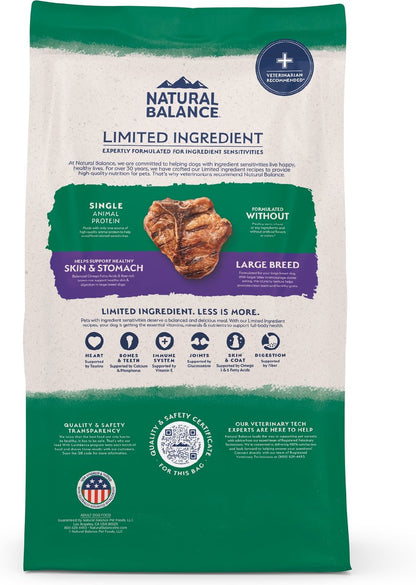 Natural Balance L.I.D. Lamb & Brown Rice Large Breed Dog Food