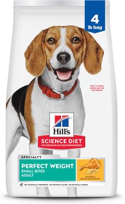 Hill's Science Diet Adult Perfect Weight Small Bites Dry Dog Food, Chicken Recipe