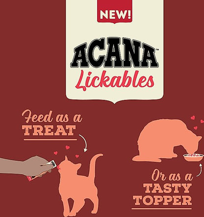 ACANA Salmon Natural Recipe Lickable Cat Treats