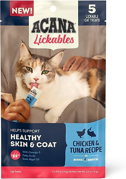 ACANA Chicken & Tuna Natural Recipe Lickable Cat Treats