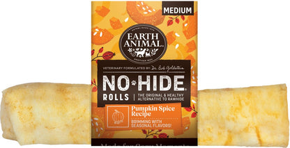 Earth Animal No-Hide Dog Pumpkin Spice Roll Treat