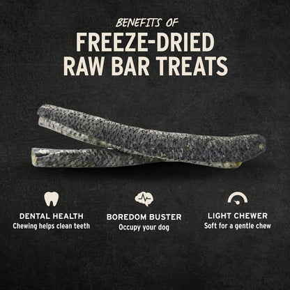 Vital Essentials Raw Salmon Skins Freeze-Dried Dog Treats, Single