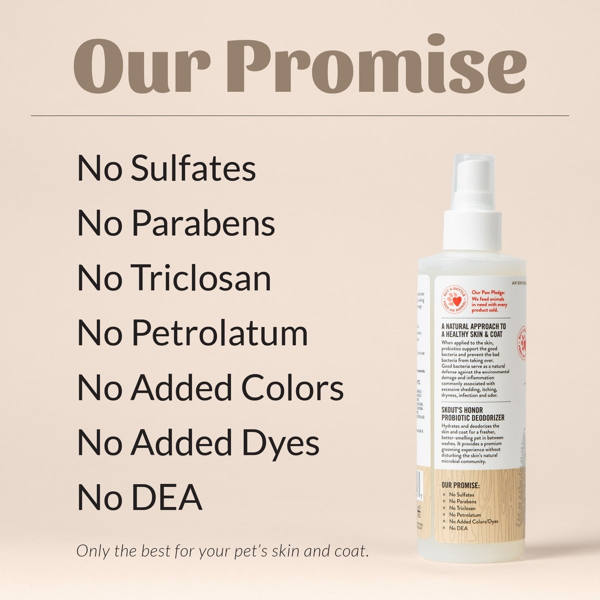 Skout's Honor Dog of the Woods Probiotic Dog Deodorizer, 8 fl. oz.