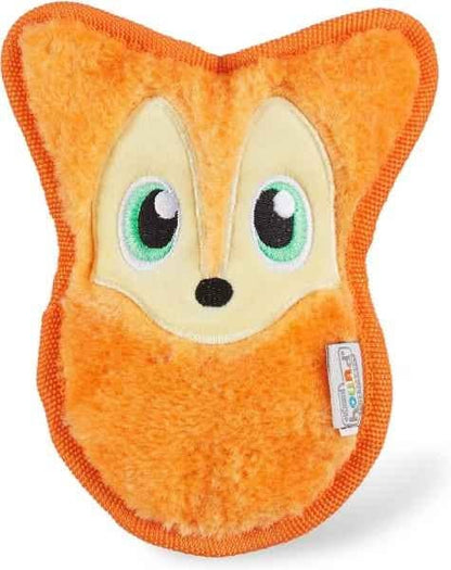 Outward Hound Durablez Fox Tough Plush Dog Toy, Orange, X-Small