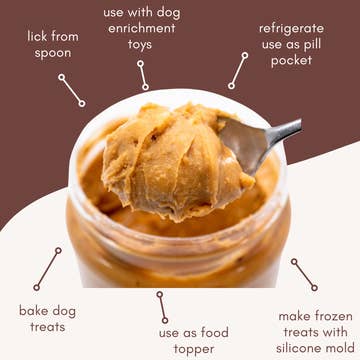 Bark Bistro Ruff Ruff Raw Buddy Budder Peanut Butter for Dogs