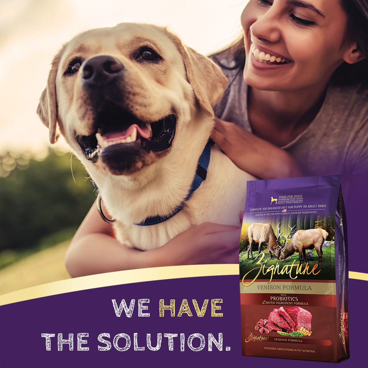 Zignature Venison Limited Ingredient Formula Dry Dog Food