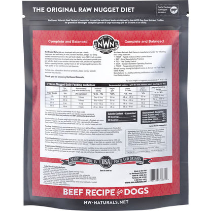 Northwest Naturals Dog Frozen Nuggets Raw Diet