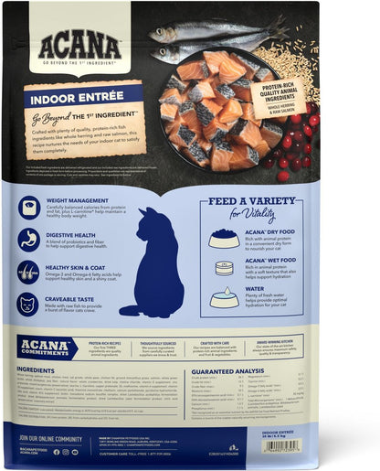 ACANA Indoor Entrée Seafood Dry Cat Food