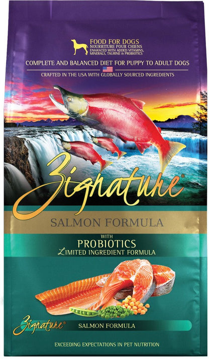 Zignature Salmon Limited Ingredient Formula Dry Dog Food