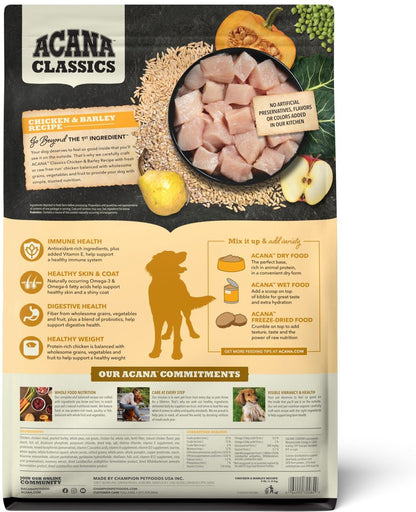 ACANA Classics Chicken & Barley Recipe Dry Dog Food