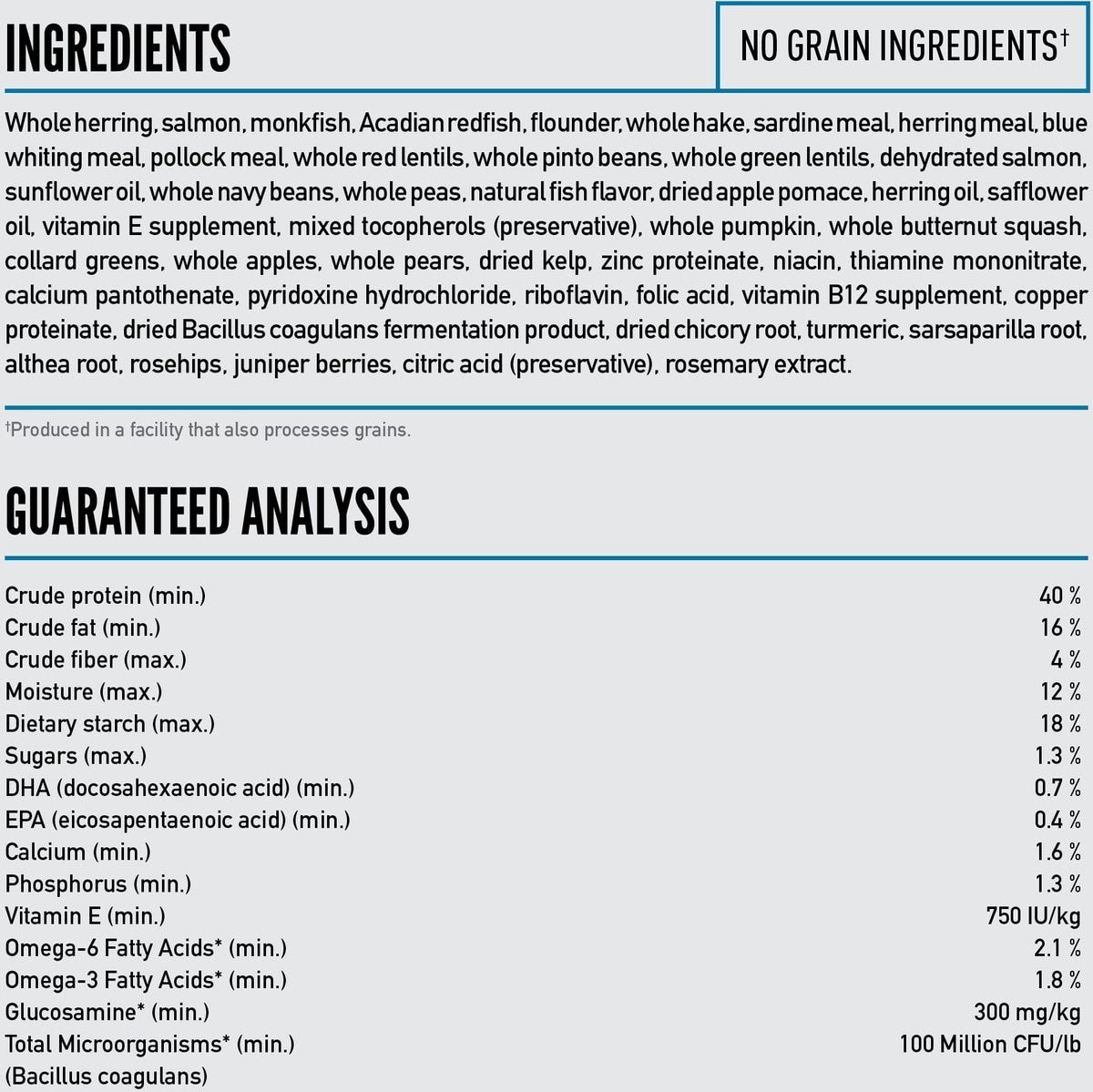 Orijen Dog Grain Free Six Fish Dry Food