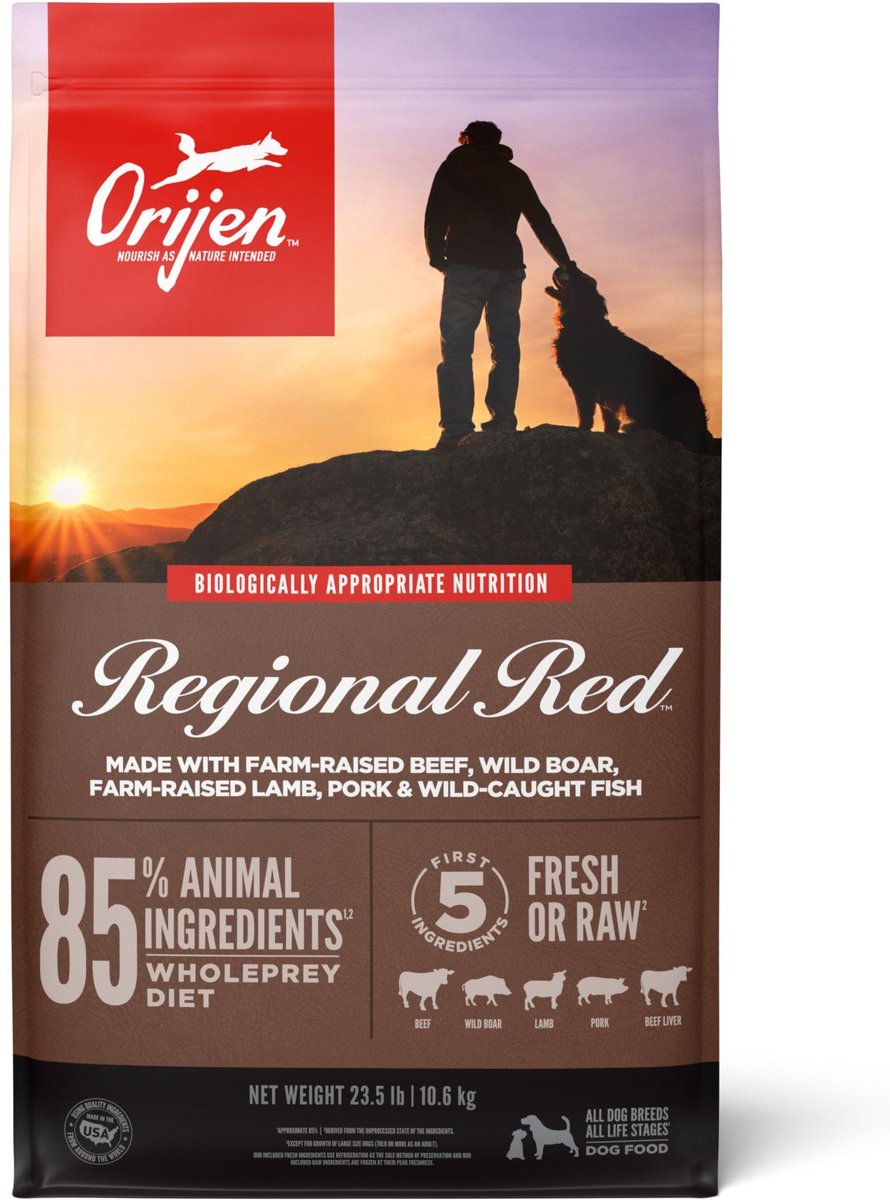 Orijen Dog Grain Free Regional Red Dry Food