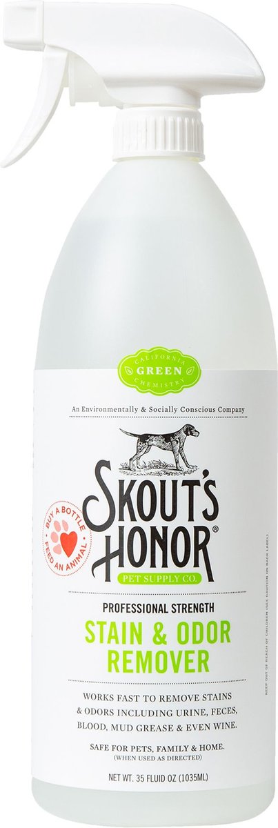 Skout's Honor Dog Stain and Odor Remover, 35 fl. oz.