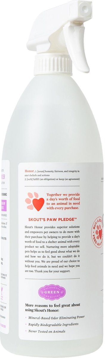 Skout's Honor Cat Litter Box Deodorizer, 35 fl. oz.
