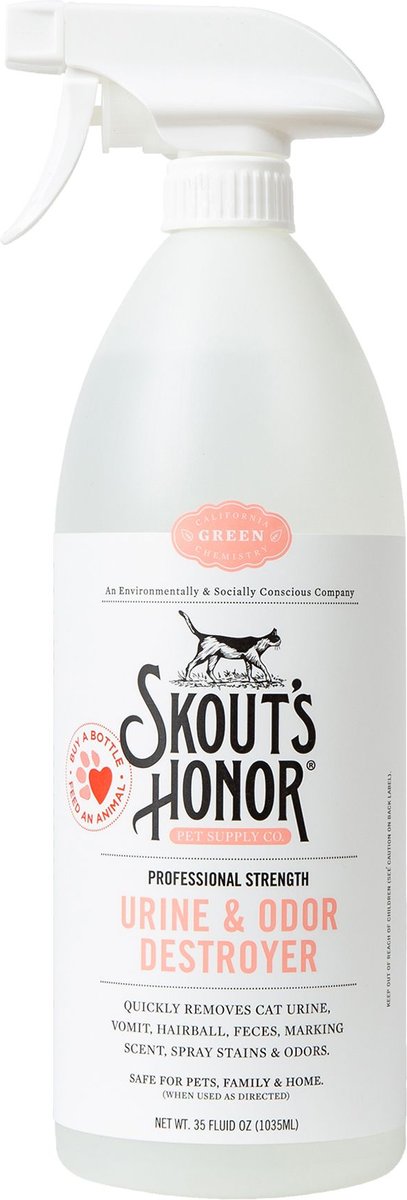 Skout's Honor Cat Urine and Odor Destroyer, 35 fl. oz.