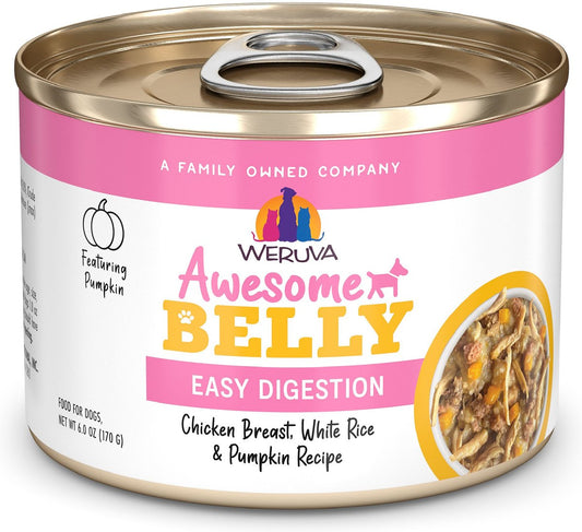 Weruva Awesome Belly Recipe Adult Gluten-Free Shredded Canned Wet Dog Food