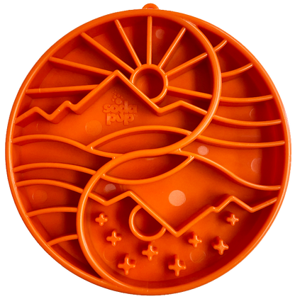 SodaPup Shallow Slow Feeder Tray, Yin Yang