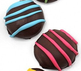 Truffles Dipped in Carob w/Strips Treat - Claudia's Canine Bakery
