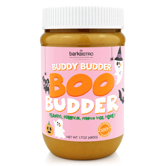 Bark Bistro Dog Halloween Boo Budder Peanut Butter