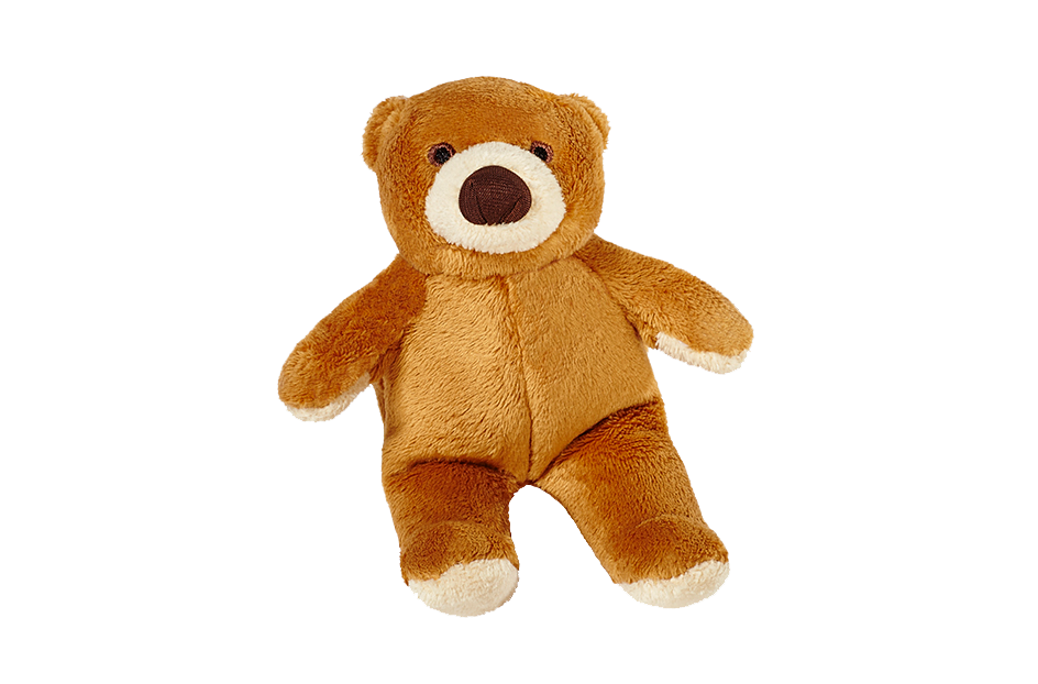 Fluff & Tuff Dog Cubby Bear Plush Toy