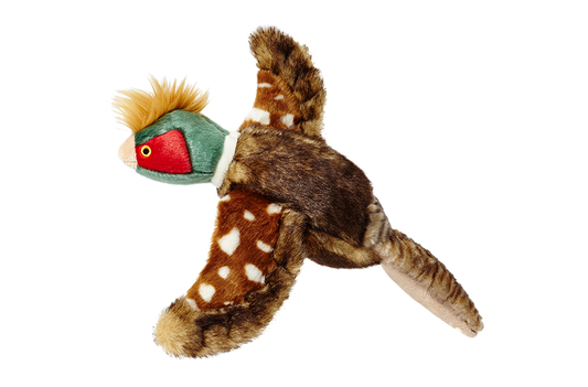 Fluff & Tuff Dog Ike Pheasant Plush Toy