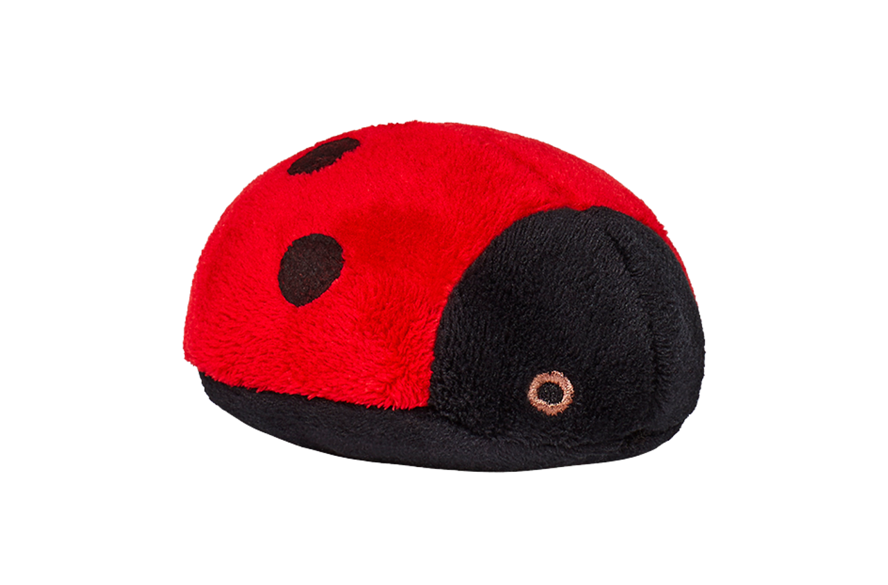 Fluff & Tuff Dog Lady Bug Plush Toy