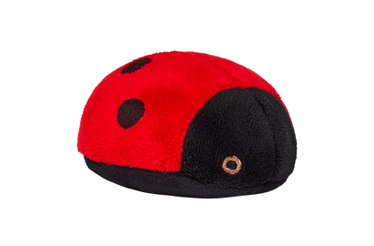 Fluff & Tuff Dog Lady Bug Plush Toy