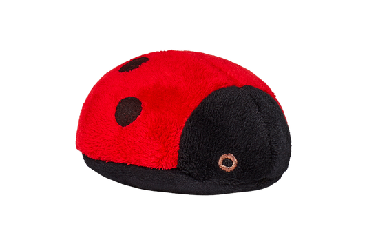 Fluff & Tuff Dog Lady Bug Plush Toy