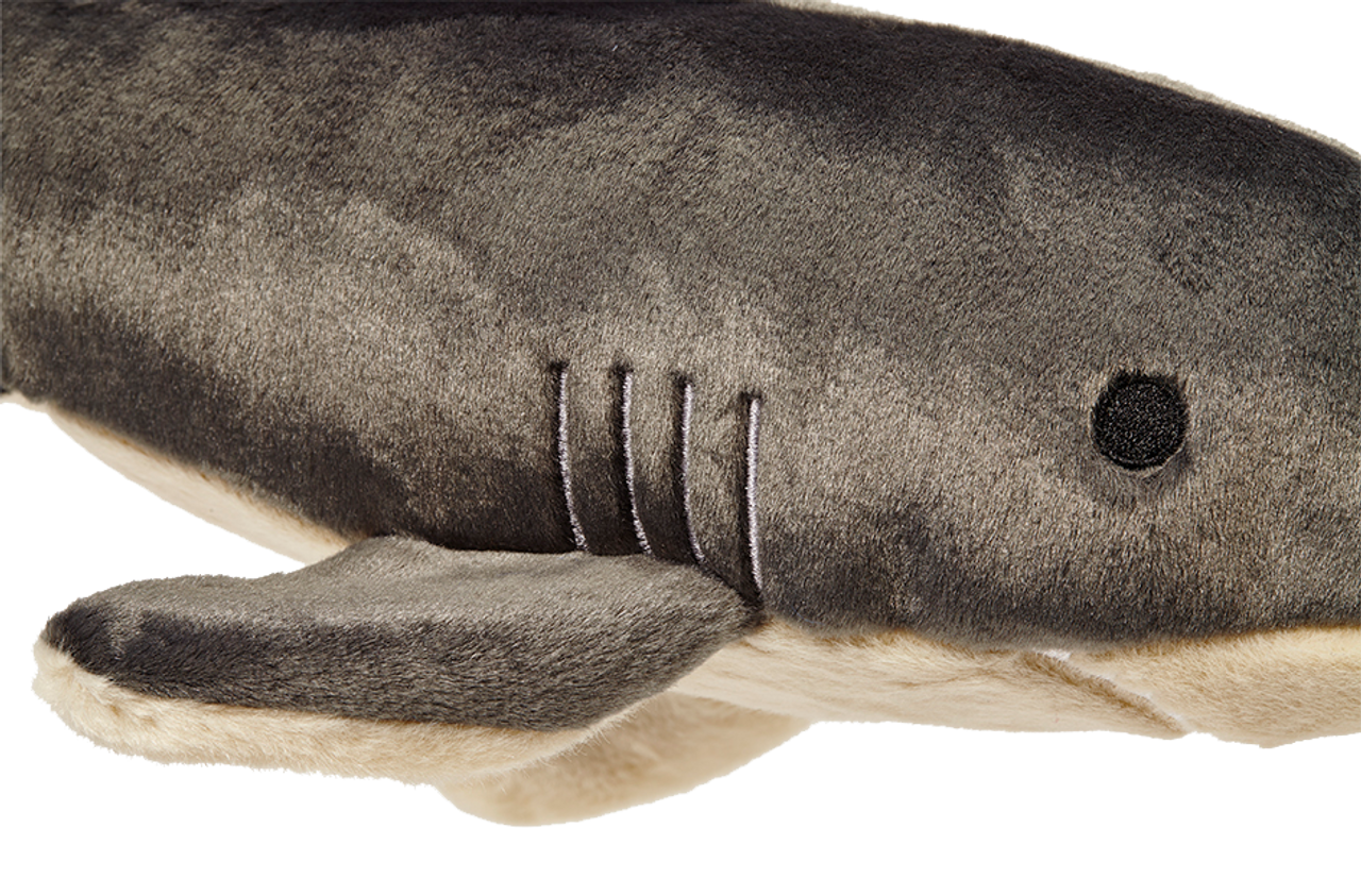 Fluff & Tuff Dog Mac The Shark Plush Toy