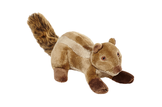 Fluff & Tuff Dog Peanut Chipmunk Plush Toy