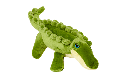 Fluff & Tuff Dog Savannah Baby Gator Plush Toy