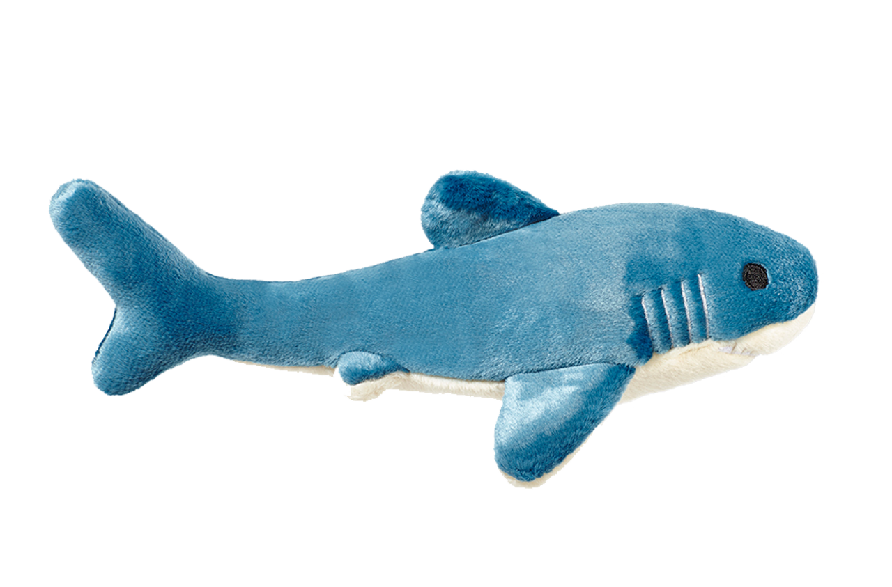 Fluff & Tuff Dog Tank Shark Plush Toy